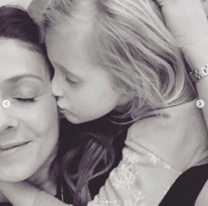 Kym Marsh and daughter