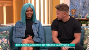 This Morning tanning addicts