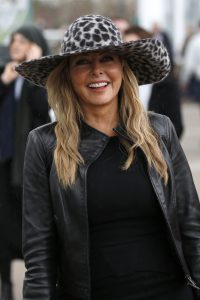 Carol Vorderman Attends The Cheltenham Festival Gold Cup Day