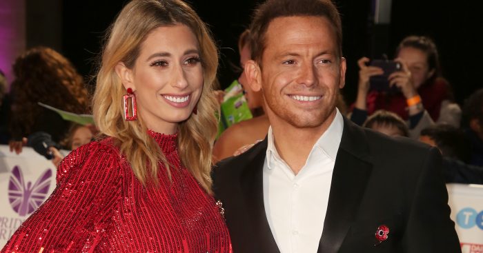 STacey Solomon and Joe Swash at the Pride of Britain 2018