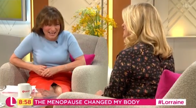 Lorraine Viewers Embarrassed As Presenter Flashes Her Knickers On Today 