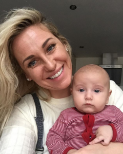 Josie Gibson with son Reggie