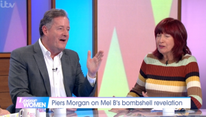 Piers Morgan and Janet SP on Loose Women