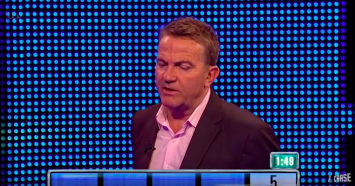 Bradley Walsh grumpy The Chase