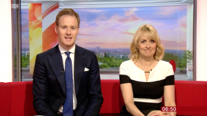 Dan Walker and Louise Minchin BBC Breakfast