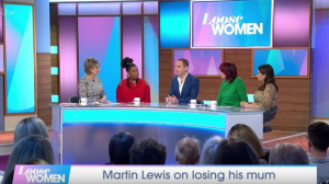 Martin with the Loose Women