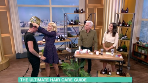 Holly Willoughby hair case segment This Morning