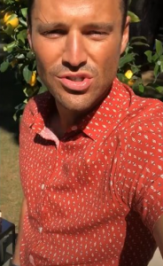 Mark Wright in Barbados