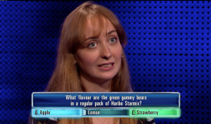Camille on the Chase gummy bears Haribo question