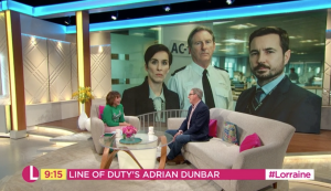 Adrian Dunbar on Ted Hastings