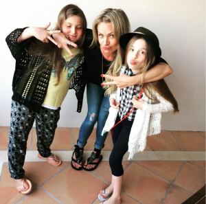 EastEnders star Rita Simons and her girls