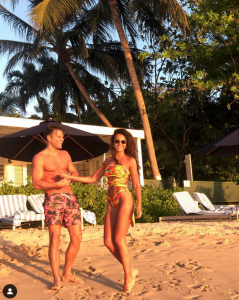 Mark and Michelle on holiday 