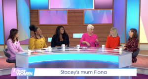 Stacey Solomon and Denise Welch on Loose Women