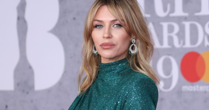 Abbey Clancy at the Brit Awards 2019