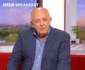 Jeremy Bowen on BBC Breakfast