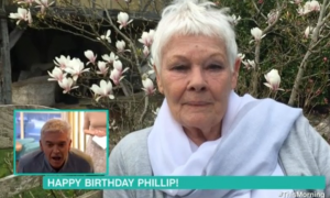 Dame Judi and Phil on This Morning