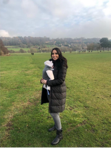Christine Lampard became a mum