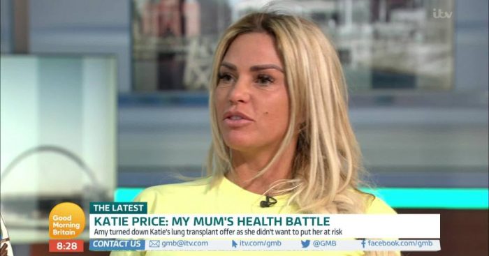 Katie Price on GMB