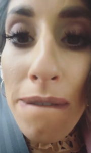 Stacey shared her predicament on Instagram