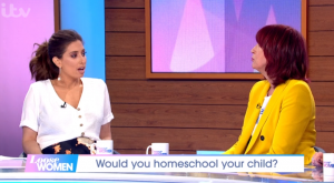 Stacey Solomon and Janet SP