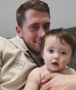 Dan and baby girl Mia