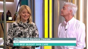 Holly Willolughby and Phillip Schofield on This Morning