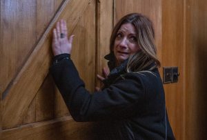 Will terrorised Harriet Emmerdale