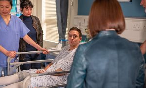 Matty recently had surgery Emmerdale