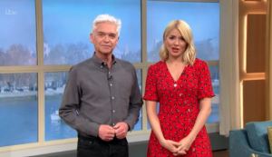 Phillip Schofield and Holly willoughby on This Morning