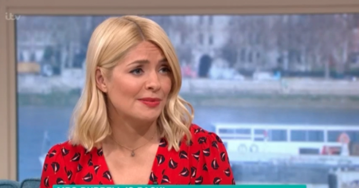 Holly Willoughby on This Morning