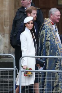 Meghan and Harry at Westminster Abbey
