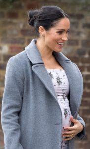 Meghan and her bump