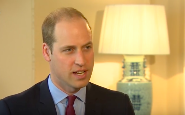 Prince William interview by BBC News