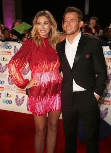 Stacey and Joe on the red carpet