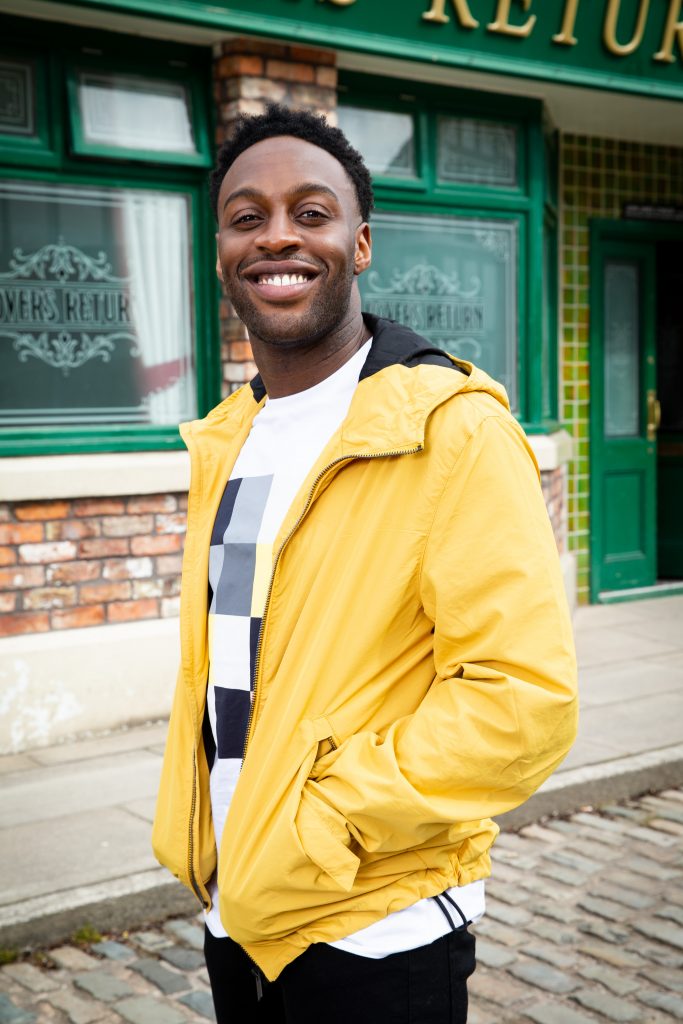 FROM ITV STRICT EMBARGO - No Use Before 0001hrs Saturday 06/04/19 Coronation Street New Bailey Family Dad Edison Bailey (Trevor Michael Georges) Mum Aggie Bailey (Lorna Laidlaw) Older son Michael Bailey (Ryan Russell) Yellow Jacket Younger son James Bailey (Nathan Graham). Picture contact - David.crook@itv.com Photographer - Mark Bruce This photograph is (C) ITV Plc and can only be reproduced for editorial purposes directly in connection with the programme or event mentioned above, or ITV plc. Once made available by ITV plc Picture Desk, this photograph can be reproduced once only up until the transmission [TX] date and no reproduction fee will be charged. Any subsequent usage may incur a fee. This photograph must not be manipulated [excluding basic cropping] in a manner which alters the visual appearance of the person photographed deemed detrimental or inappropriate by ITV plc Picture Desk. This photograph must not be syndicated to any other company, publication or website, or permanently archived, without the express written permission of ITV Picture Desk. Full Terms and conditions are available on www.itv.com/presscentre/itvpictures/terms