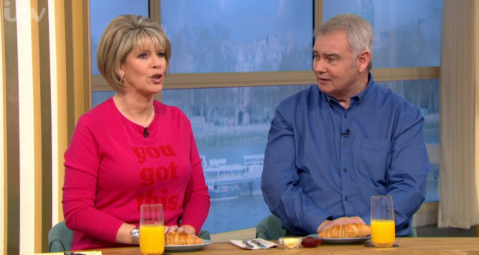 Ruth Eamonn This Morning Sunday Credit: ITV