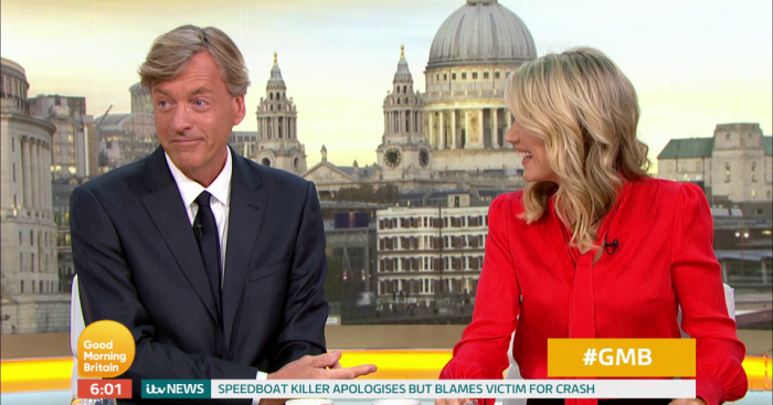 Richard Madeley and Charlotte Hawkins on GMB