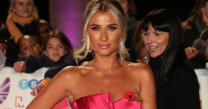 Billie Faiers at the Pride of Britain 2018