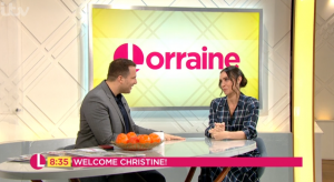 Christine Lampard on Lorraine
