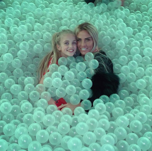 Katie Price and daughter Princess