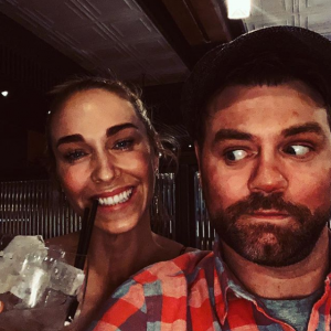 Brian McFadden and Danielle Parkinson