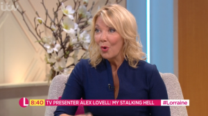 Alex Lovell on Lorraine