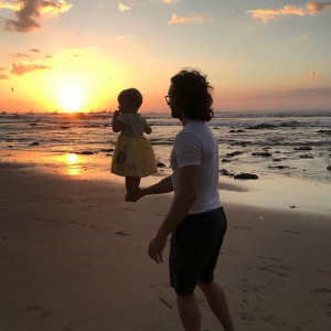 Joe and Indie Wicks in Costa Rica