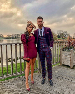 Rosie Williams and her boyfriend