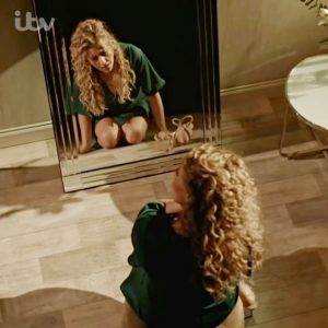 Maya is left bloodied and broken after the night out, but who hurt her? (Credit: ITV)