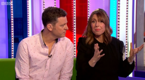 Alex Jones and Matt Baker