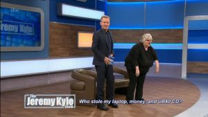 Jeremy Kyle Show testicle crusher