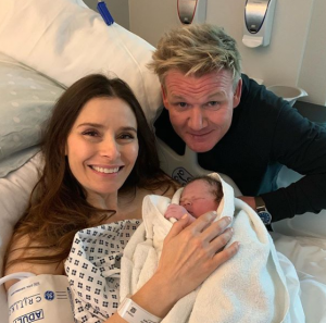 Gordon Ramsay, wife Tana and baby son Oscar