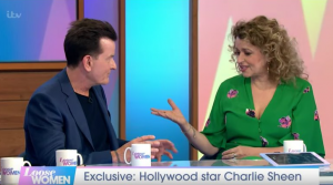 Nadia and Charlie on Loose Women