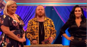 Gemma with Keith and Michelle on the show